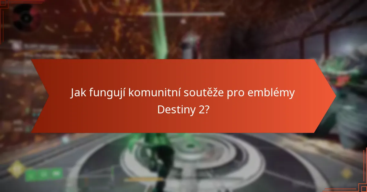 Kde najít aktuální kódy emblémů Destiny 2?
