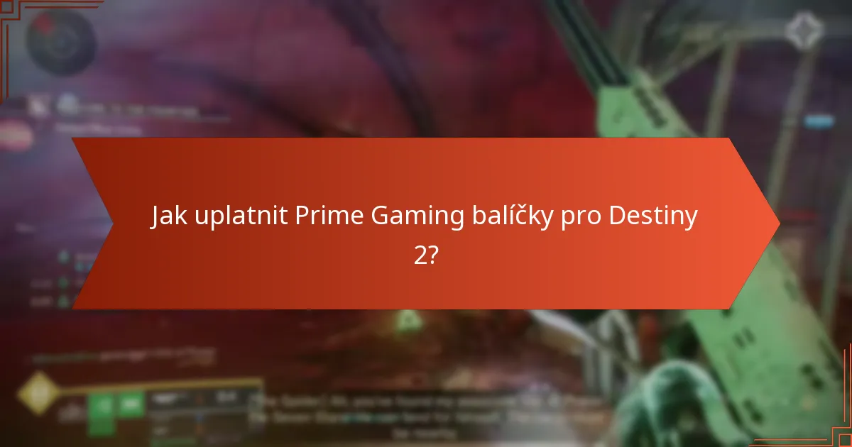 Jak ovlivnily Prime Gaming balíčky komunitu Destiny 2?
